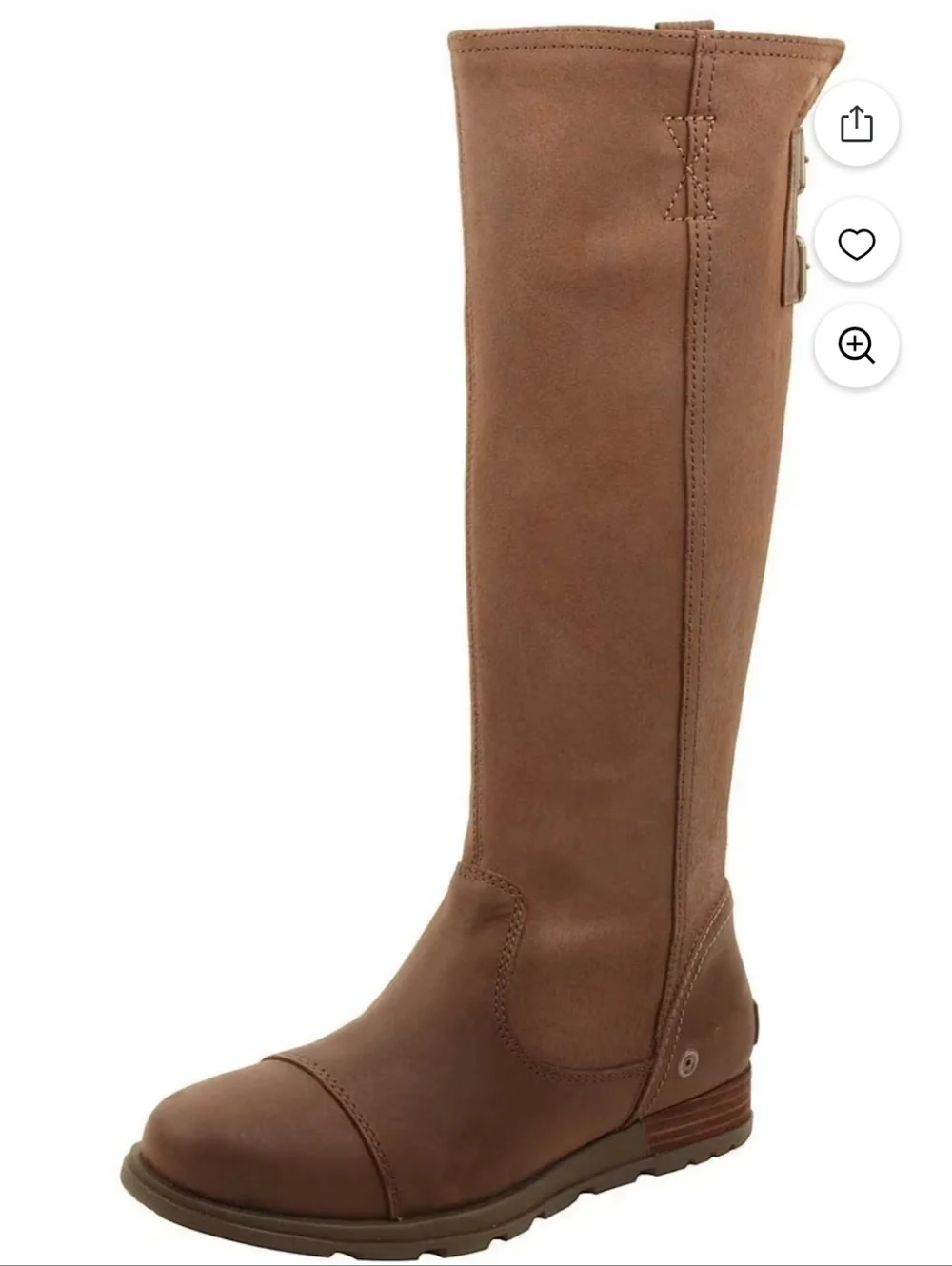 Tall Brown Leather Riding Boots - Classic Style